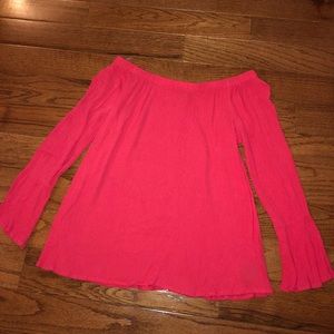 off the shoulder blouse